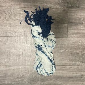 Tie dye world market scarf